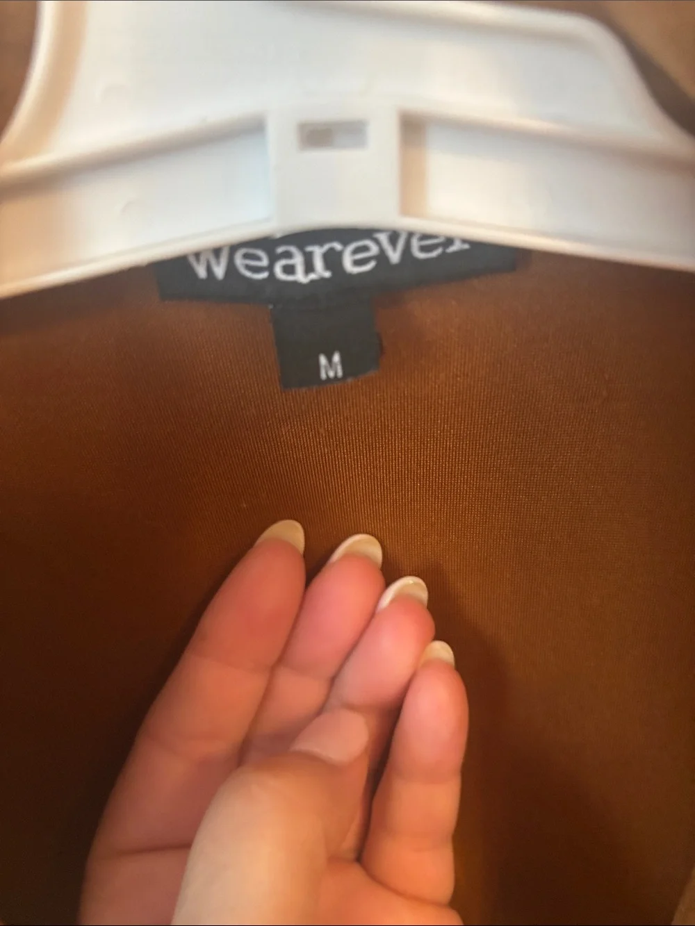 Tween faux suede coat NWOT